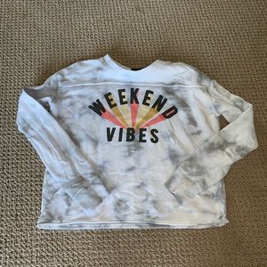 Long sleeve crop top